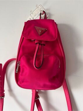 Guess Little Bay Mini Backpack Fuschia Pink| Summer | Festival